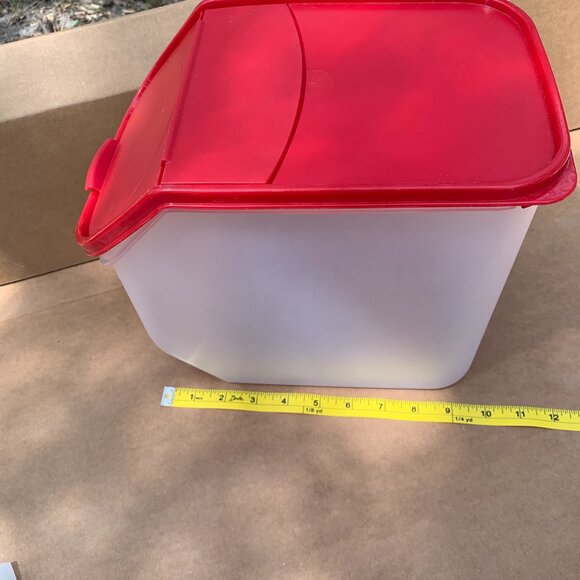 Tupperware - Modular Mates 4322 Potato Onion Smart Storage Keeper Red, knitting - Picture 6 of 16